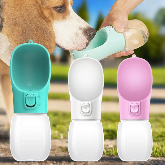 Portable Dog Water Bottle for Small Large Dogs Cat Outdoor Leakproof Walking Drinking Bowls Chihuahua French Bulldog Supplies
